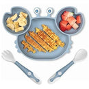 Rocced Platos Con Ventosa Para Bebé, Platos De Silicona Con