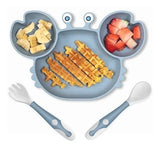 Rocced Platos Con Ventosa Para Bebé, Platos De Silicona Con