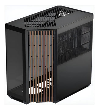 Gabinete Gamer Apnx V1 Negro Wood Maxima Calidad Alta Gama