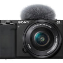 Sony Alpha Kit ZV-E10 f/3.5-5.6 OSS ILCZVE10L sin espejo color negro