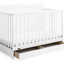 Graco Asheville - Cuna Convertible 4 En 1 Con Cajón Blanc. Color Blanco