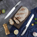 Juego Cuchillos Cocina Set 15 Piezas Acero Quirúrgico Base De Madera Modernos Premium