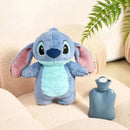 Peluche Stitch Mediano Bolsa Para Cólicos Menstruales Azul Acero