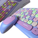 Mofii 666 Teclado Ratón Combo Inalámbrico 2,4 G Color Mixto