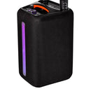 Amplificador Duett 80w Vta Con 2 Micrófonos Inalámbricos Y L Color Negro