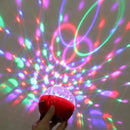 Parlante Bluetooth Portátil Lámpara Luces Colores Led Usb Tf