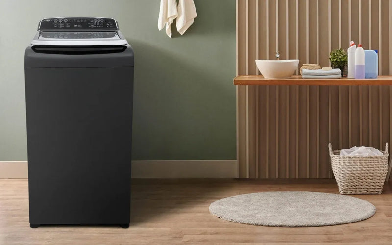 Lavadora Automática Haceb Digital Lav Zoü 20 Kg D Gris Gris Grafito