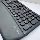 Combo Teclado Mouse Inalambrico Ergonomico Receptor Usb Weib Teclado Negro