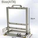 Chasis De Pc Open Air Para Pruebas Atx-itx-umatx Con Soporte