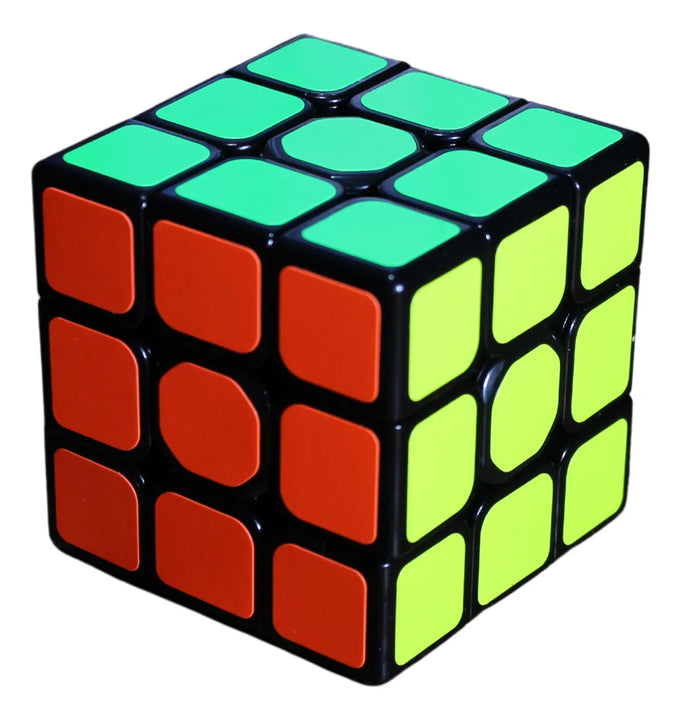 Cubo Rubik 3x3 Qiyi Sail W Speed Fondo Negro"