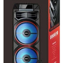 Torres De Sonido Gd-2885 Con Control Y Micrófono Negro