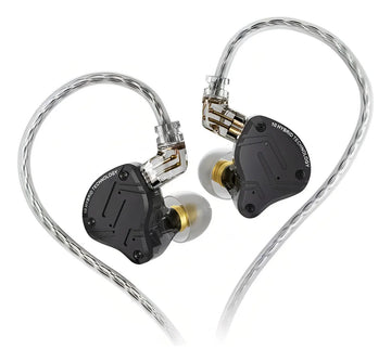 Audífonos Kz Zs10 Pro X Con Micrófono Monitores In Ear Pin C Negro