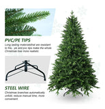 Treepool Arbol De Navidad Artificial De 7 Pies Con Puntas De
