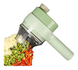 Cortadora Eléctrica Multifuncional De Verduras 4 En 1