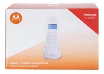 Teléfono Motorola Inalámbrico M700W inalámbrico - color blanco