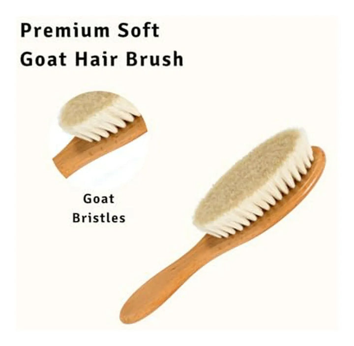 Cepillo De Bebé Con Cerdas Suaves De Cabra - Cepillo De Made