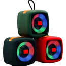 Mini Parlante Portátil Bluetooth Luz Led Porta Celular X911 Vario