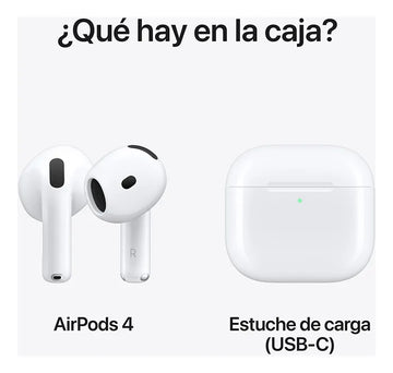 Apple AirPods 4 color blanco