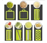Mandolina Cortador Verduras Multi Picador Vegetales 15 En 1 Verde