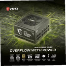 Fuente De Poder Msi Mag A750gl Pcie5 750w 80plusgold Fullmod