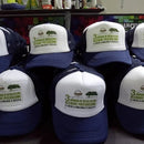 X18 Gorras De Malla Personalizada Publicitaria Negro Ajustable