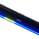 Barra Sonido Rgb Bluetooth Recargable Radio Fm Puerto Usb Tf