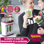 Dispensador De Alimentos Bebe Compota Papilla Squeeze Bolsas