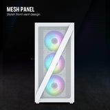 Vetroo M05 Micro Atx Carcasa Para Computadora Con Puerta