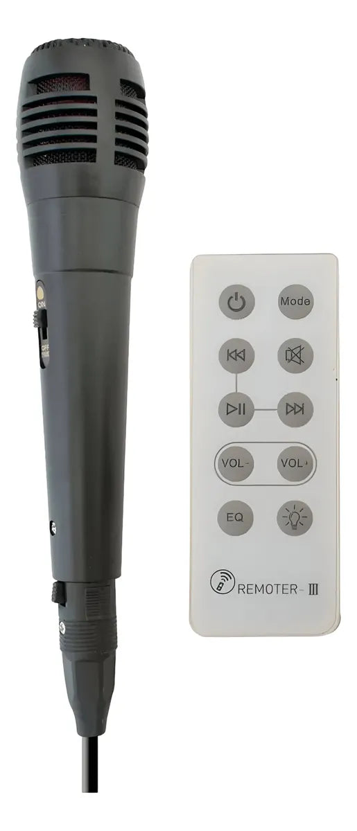 Parlante Cabina Bocina Bafle Micrófono Control Audio Portáti Diseño 1