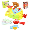 Caja Registradora Oso Infantil Con Accesorios Y Sonido