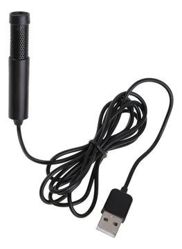 Mini Microfono Sf555b Omnidireccional Portatil Usb Color Negro