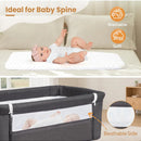 Joymor Cuna De Bebe 3 En 1, Moises De Noche Para Bebe, Con C