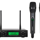 Micrófono Inalámbrico Mano Doble Maxlin Mxuhf602 Negro