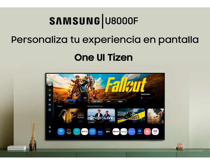 Televisor Samsung 43 4k Uhd Crystal Smart Tv | Un43u8000fk