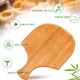 Roshtia 12 Piezas De Cascaras De Pizza De Bambu, 17 X 12 Pul