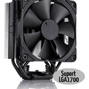 Noctua Nh U12s Chromax Black Disipador Cpu Lga115x Am4 Rendi Led Sin Led
