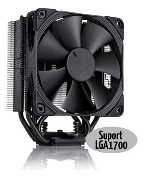 Noctua Nh U12s Chromax Black Disipador Cpu Lga115x Am4 Rendi Led Sin Led