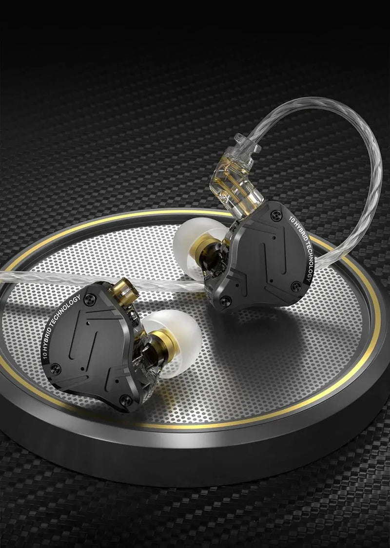 Audifonos In Ear Kz Zs10 Pro 2 Con Swtich 4 Firmas De Sonido