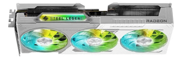 Tarjeta De Video Amd Asrock Steel Legend Oc Edition Radeon Rx 90 Series Rx 9060 Xt Rx9060xt-sl-16go Triple Fan Rgb 16 Gb Gddr6