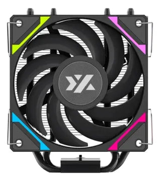 Cooler Cpu Xyz Thermax 4 Black Vortex Argb Fan Pwm Control