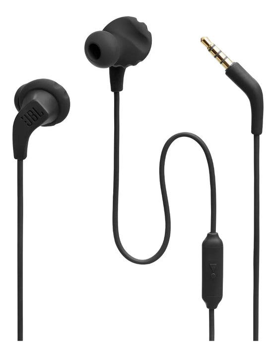 Audífonos Deportivos Jbl Endurance Run 2 Con Cable Negro
