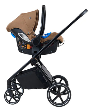Cochecito Beverly V3 Con Accesorios Tostado