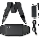 Fender X Teufel Rockster Cross - Altavoz Bluetooth Inalámbrico Portátil, Resistente, Impermeable, 16 Horas De Batería, Potente Sonido Estéreo, Subwoofer, Banco De Energía Integrado, Correa De Guitarra