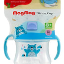 Vaso Antiderrame Entrenador 200ml Con Pitillo 8m+ Pigeon Color Azul claro Magmag