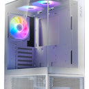 Gabinete Adata Xpg Invader X Mini White Atx 4 Ventiladores Color Blanco