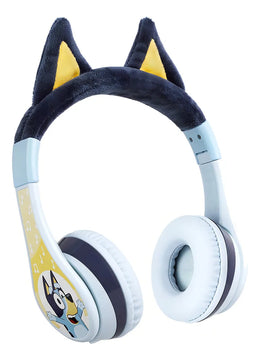 Diadema Auriculares Audifonos Bluetooth Para Niños Bluey Color Azul