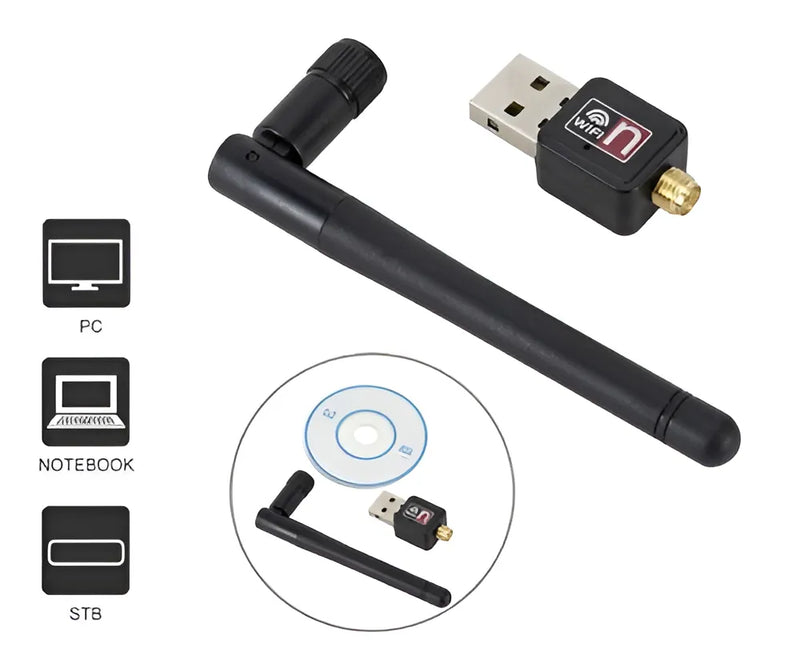 Antena inalámbrica USB Antena Wifi inalámbrica - Exclusivo