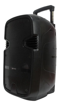 Parlante Korbix Kx 802 portátil con bluetooth negra
