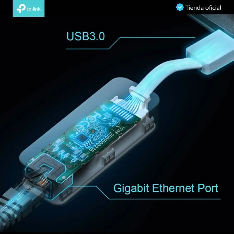 Tp-link, Adaptador De Red Usb 3.0 A Ethernet Gigabit, Ue300