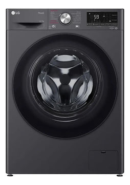 Lavadora LG Carga Frontal Wd12mvc5s6 12kg Aidd Negro Claro